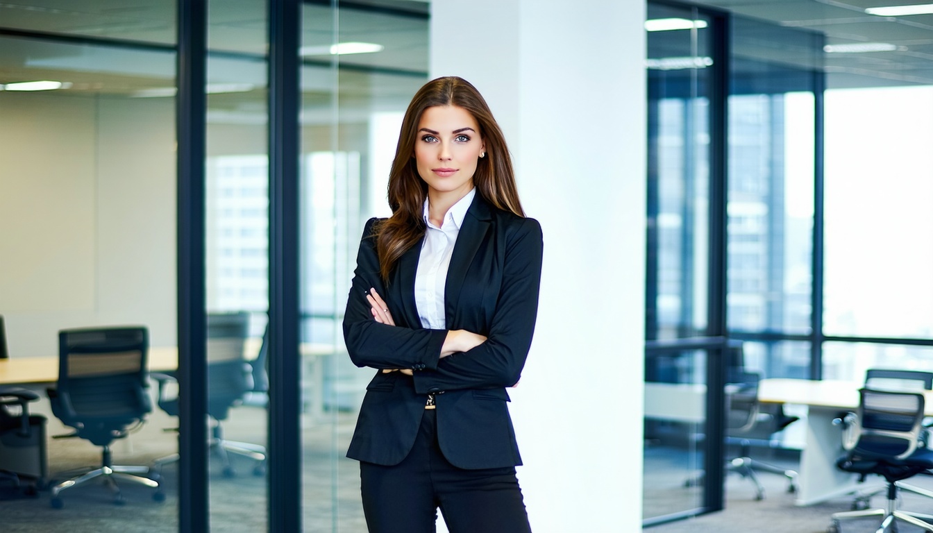 Donna in ufficio