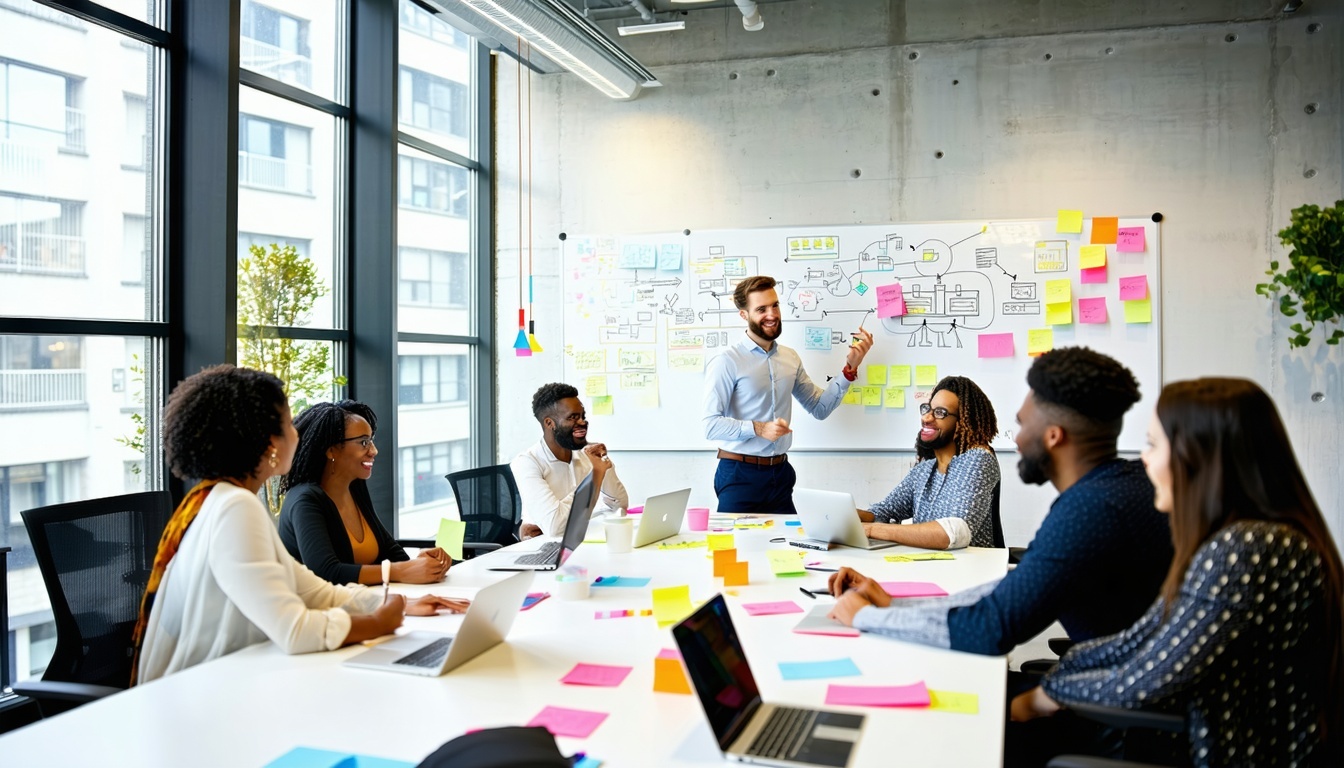 Azienda innovativa implementa metodologie Agile